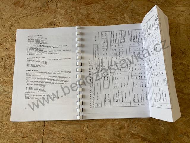Česky - Návod k obsluze a údržbě motorů Zetor 2001 3001 4001 5501