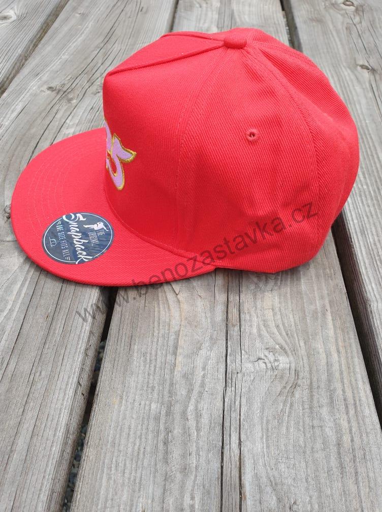 Kšiltovka, čepice červená s logem Z25