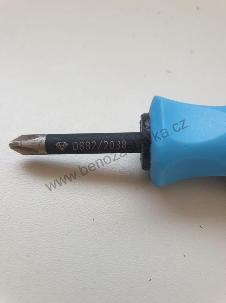 Šroubovák křížový - DIA hrot - PH 2x38 mm - FERVI