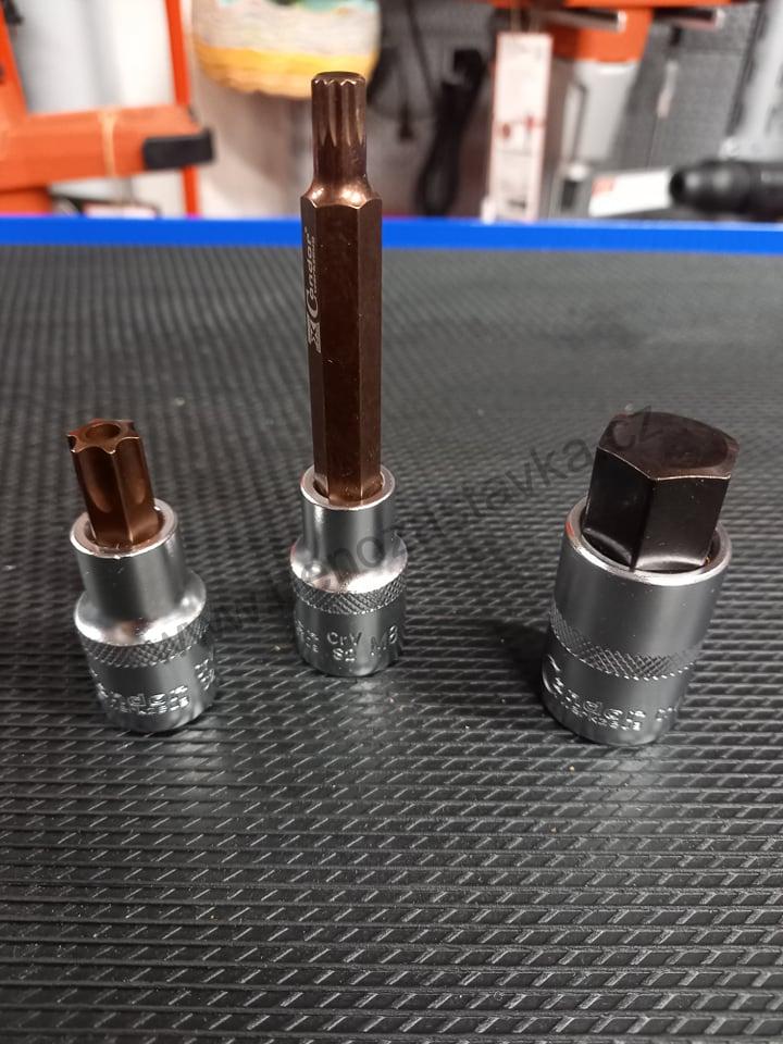 Modul - sada profi xcess hlavic v pěně 2/3 - 1/4" + 1/2", 104 ks - CONDOR