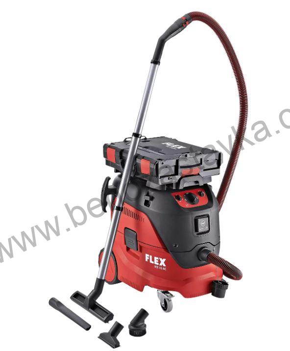 SET Bezpečnostní vysavač s automatickým čištěním filtru, 30 l, třída M, VCE 33 M AC - FLEX