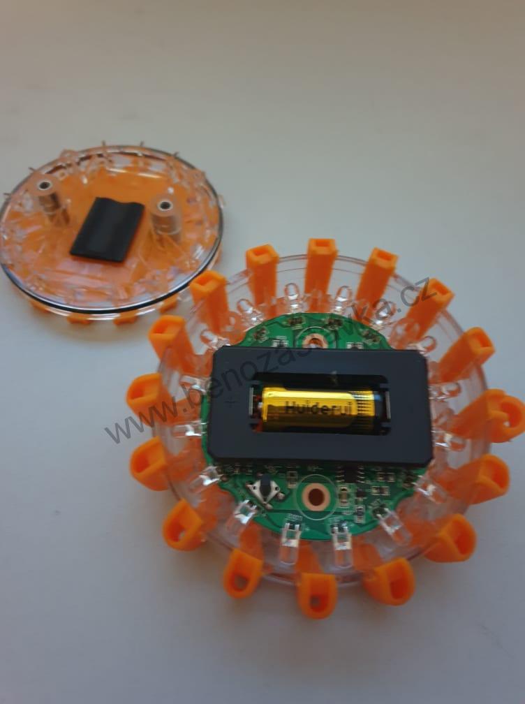 LED výstražné světlo - 9 volitelných režimů GRANIT