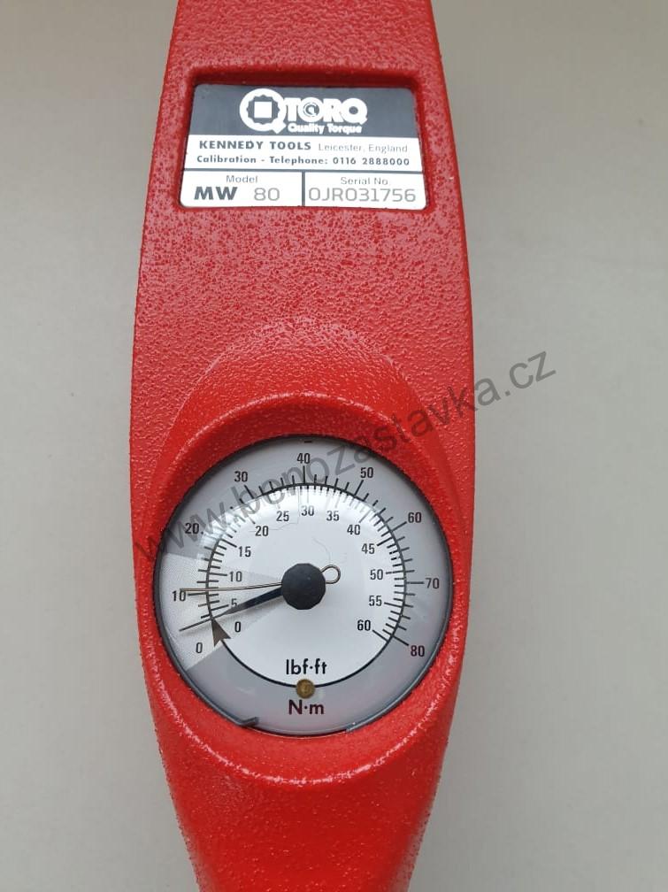 Momentový klíč s ukazatelem MW80 1/2" 6-80Nm