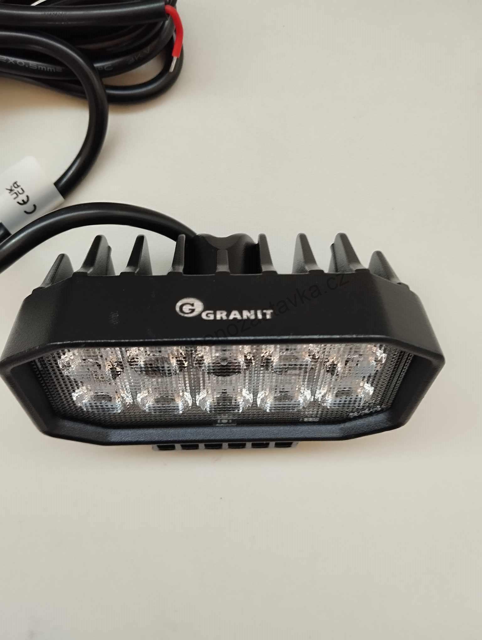 LED Pracovní světlo 12/24V 10-30 Volt