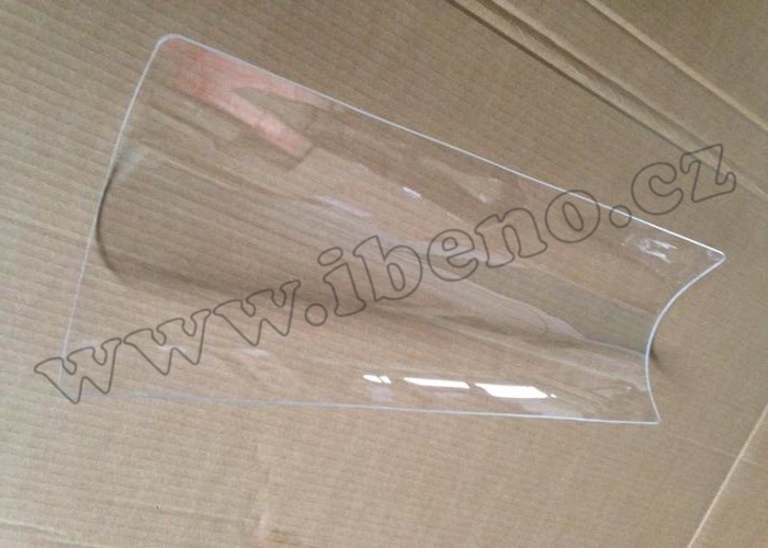 Levé rohové okno, sklo plast - Zetor URI