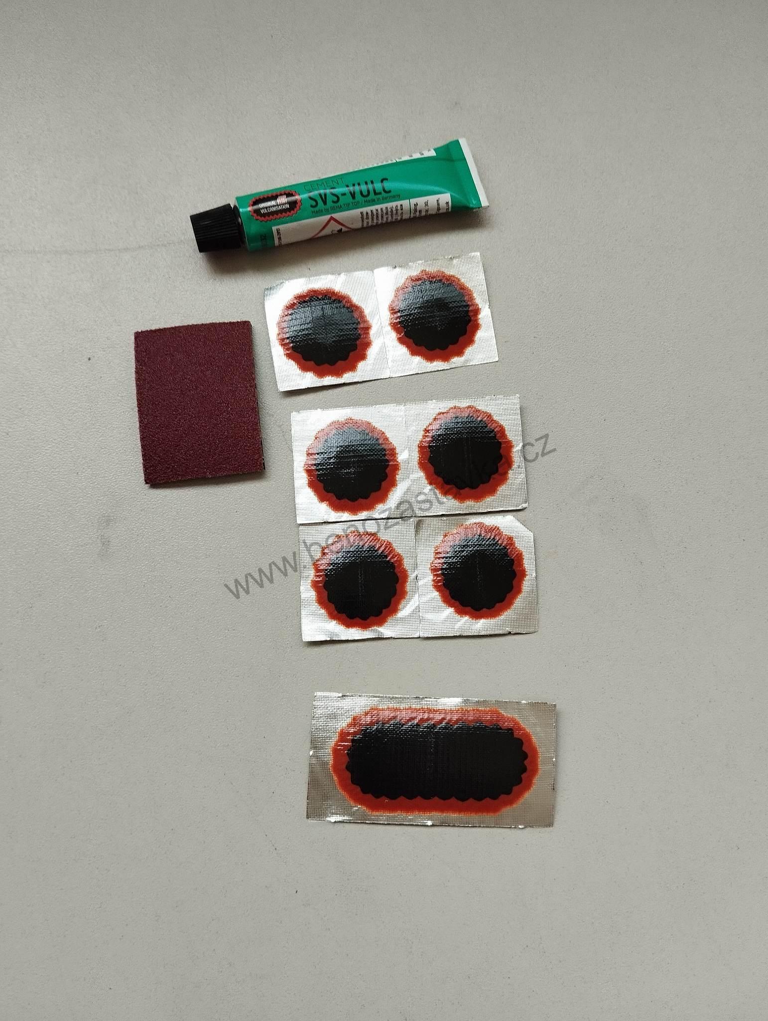 Záplatová sada pro motorky a kola - Sada TIPTOP