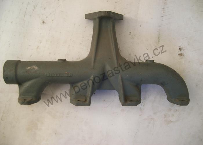 Výfukové potrubí, zadní část - Zetor URII