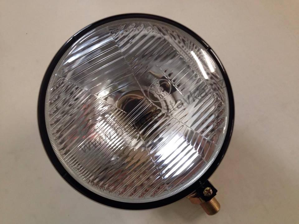 Pravý ORIGINAL světlomet přední kovový, asymetrický - Zetor
