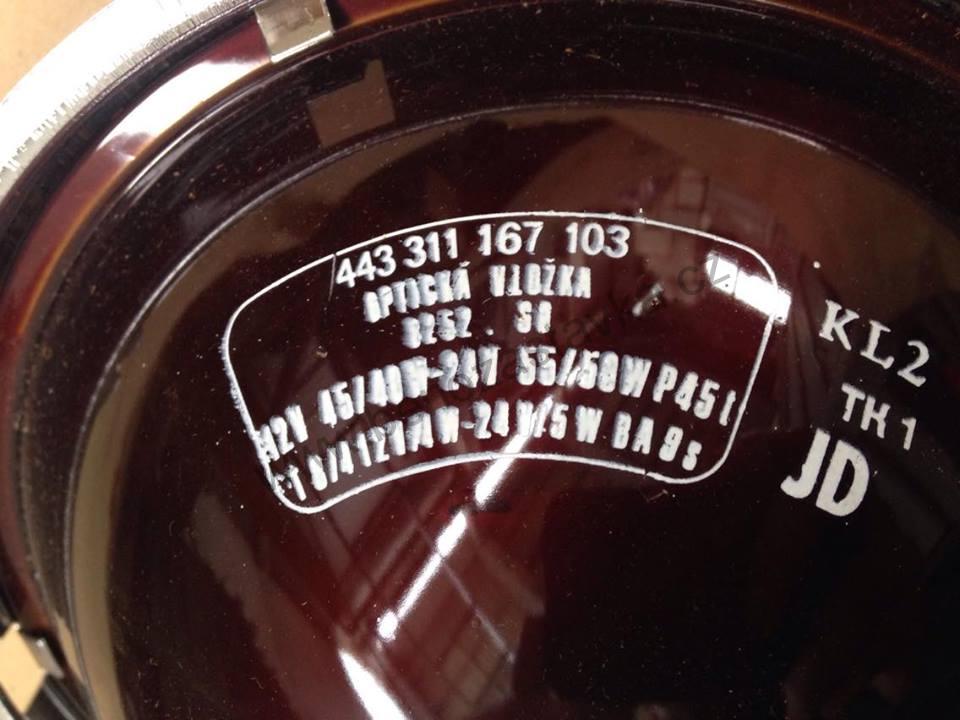 Parabola asymetrická - Škoda 1203, Velorex