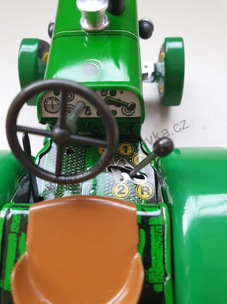 Plechový model traktor ZETOR 50 SUPER - zelený - KOVAPCZ