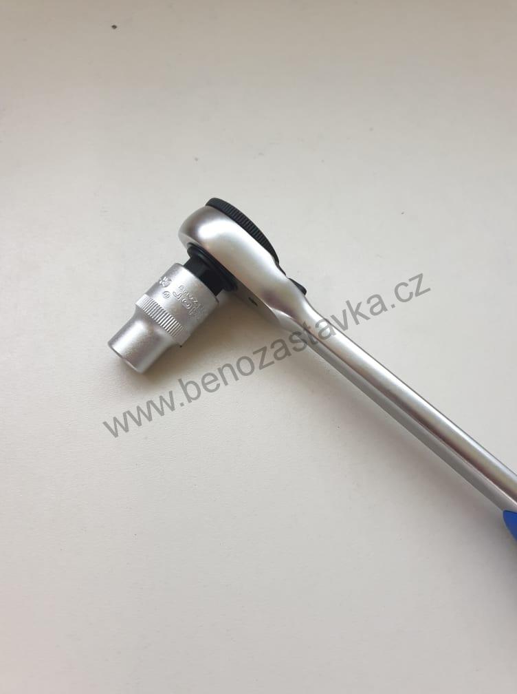 Ráčna ergonomická s otočným kolečkem 1/2" 72 zubů - CONDOR