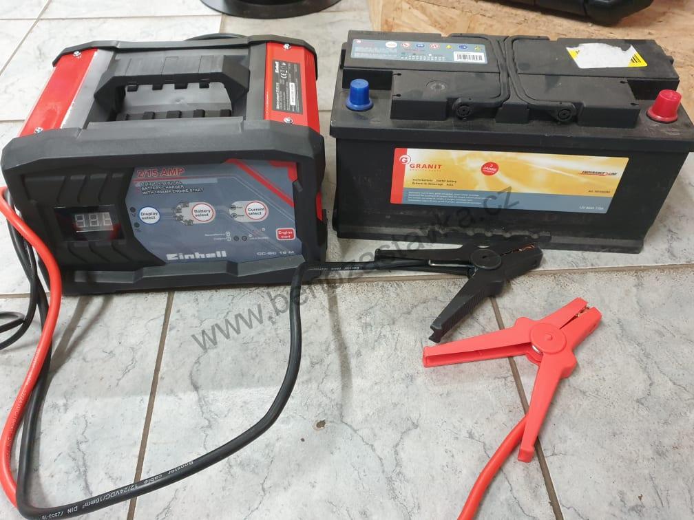 Nabíječka baterií CC-BC 15 M 6/12V - EINHELL