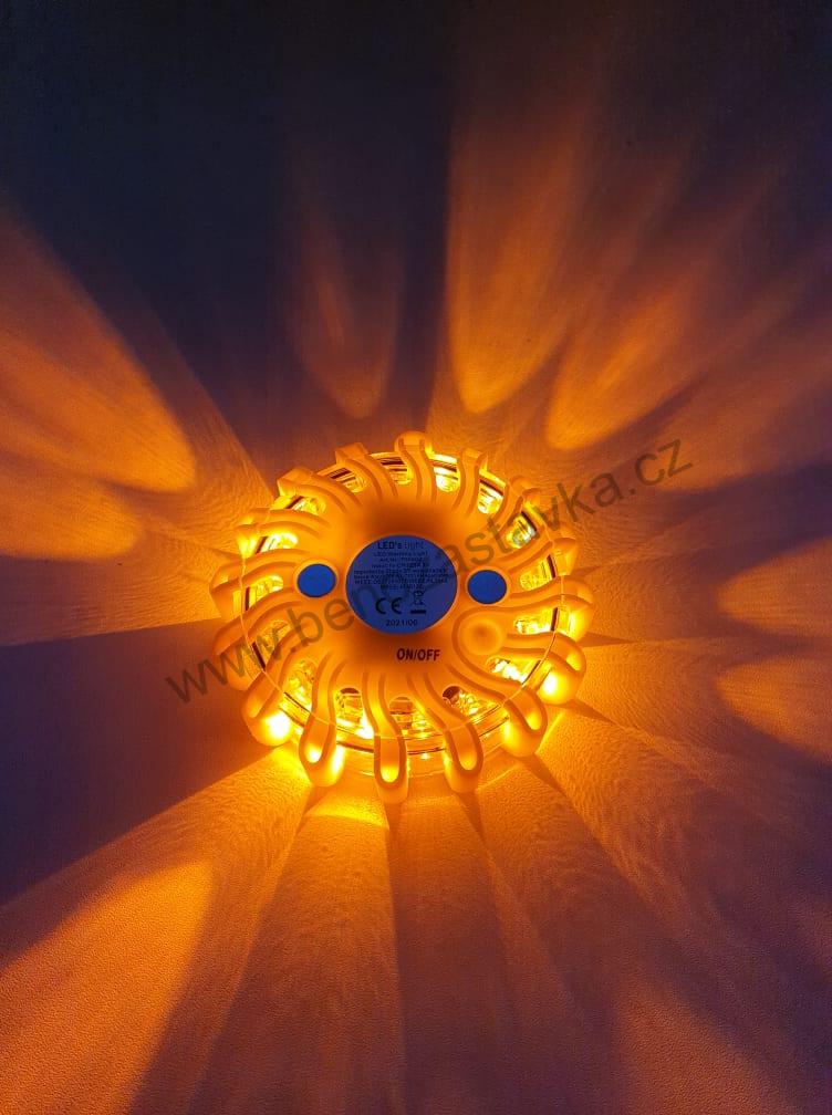 LED výstražné světlo - 9 volitelných režimů GRANIT