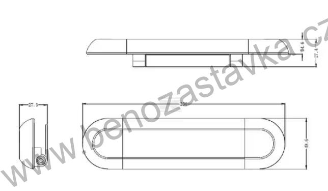 Vnitřní LED osvětlení s vypínačem