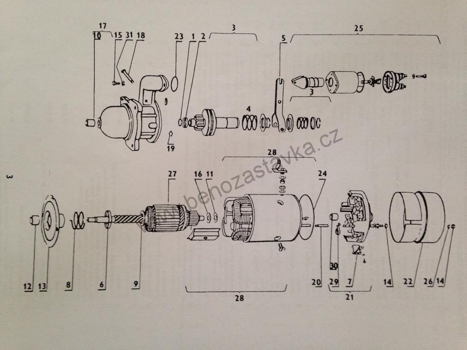 Spojovací pásek - Zetor