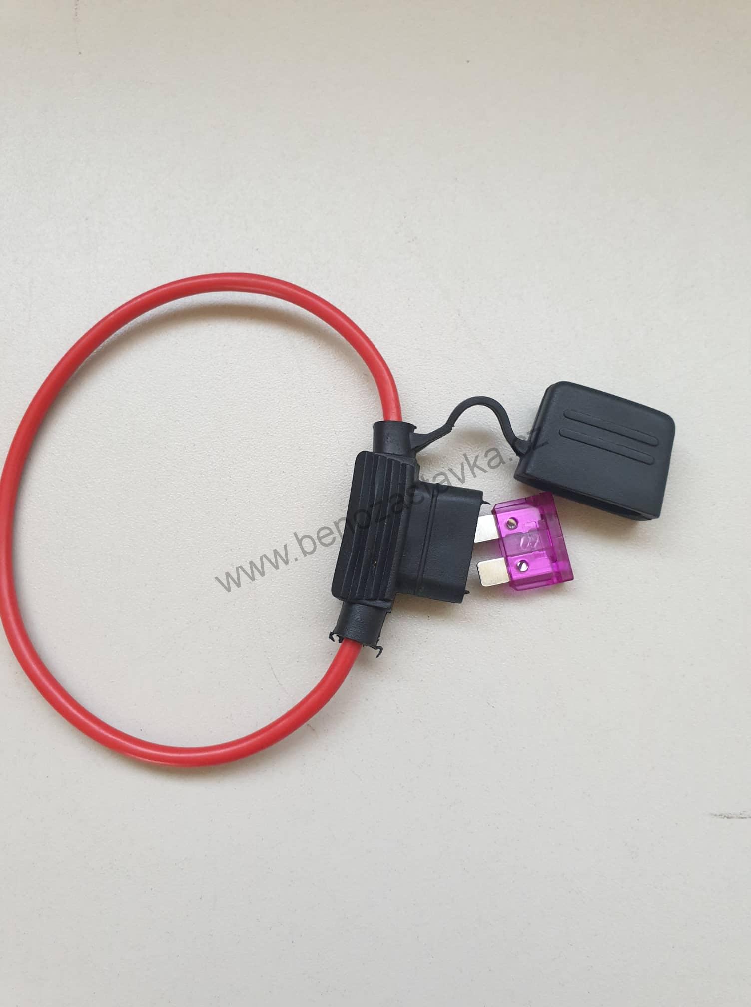 Držák pojistek - do 32V - vodotěsný - 2,5mm2