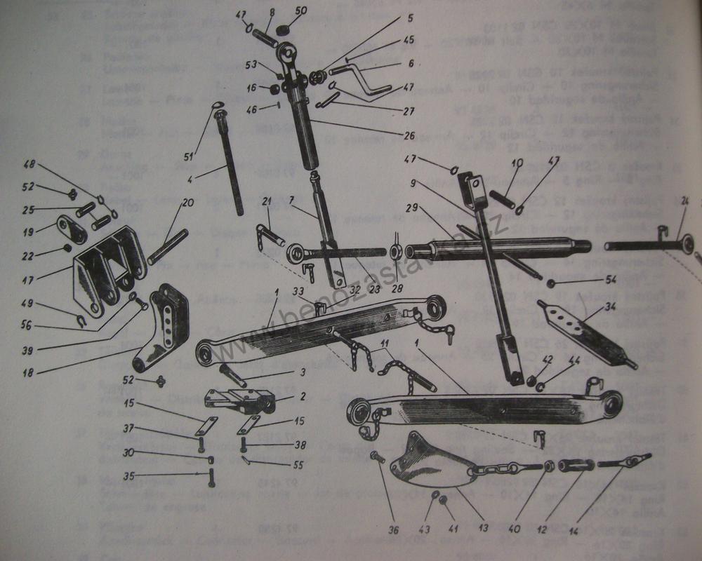Napínací matice M16 - Zetor