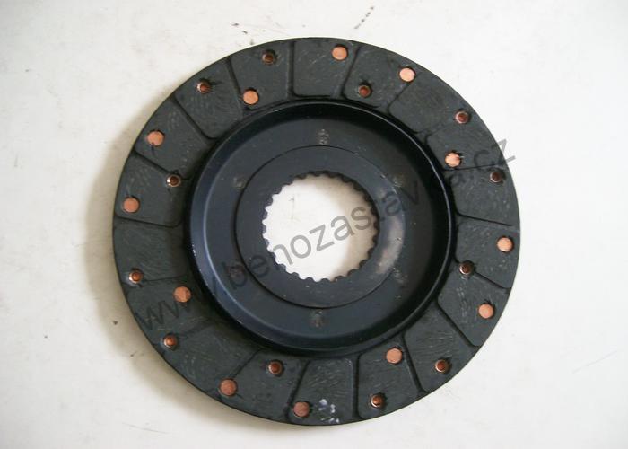 Brzdová lamela s bezazbestovým obložením - Zetor URII