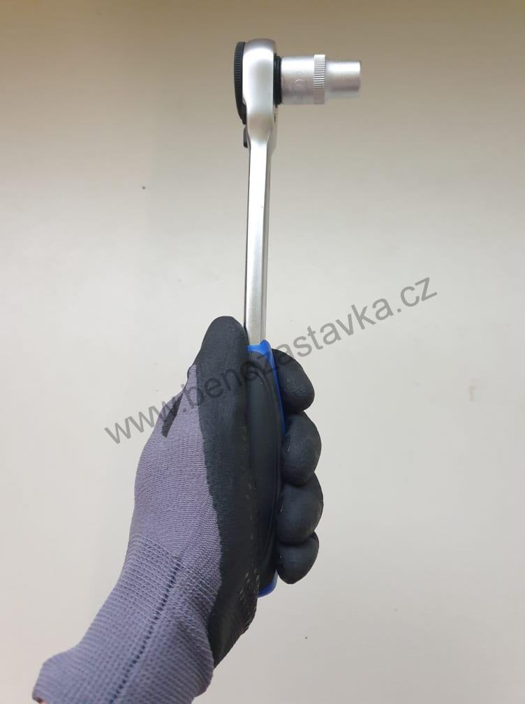 Ráčna ergonomická s otočným kolečkem 1/2" 72 zubů - CONDOR