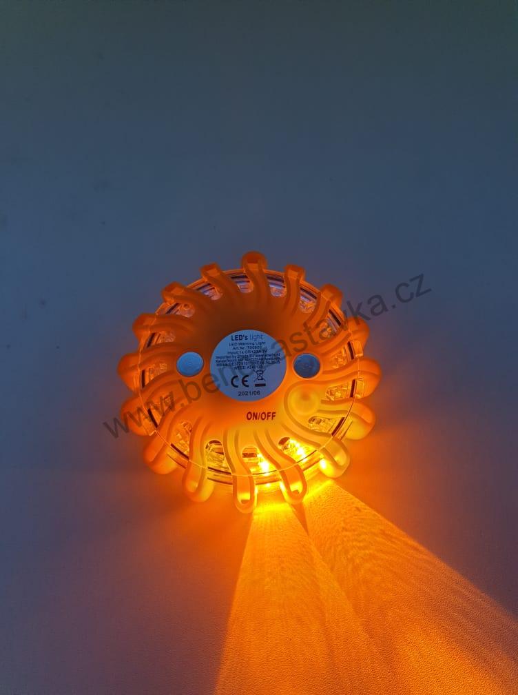 LED výstražné světlo - 9 volitelných režimů GRANIT