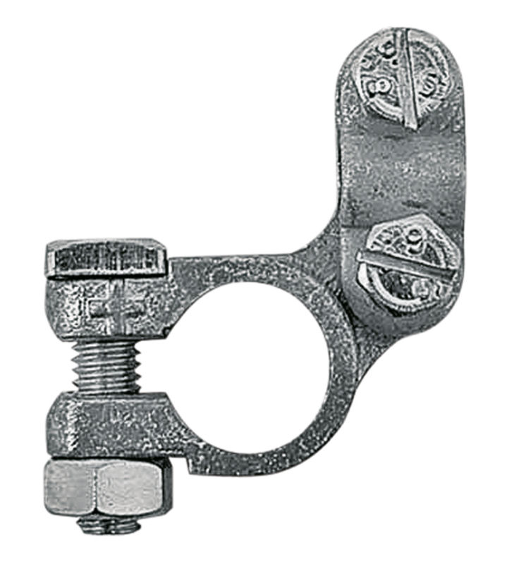 Profi koncová svorka baterie POL + / Pocínovaná