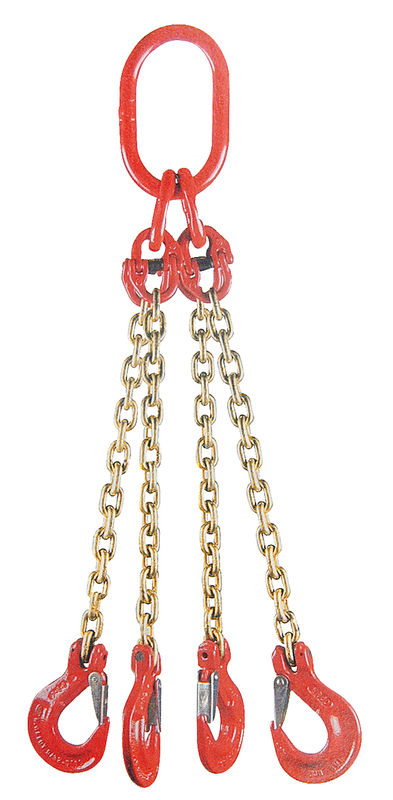Upínací řetěz - 4 větvé zavěšení - 10mm/6700kg
