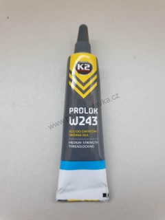 Zajišťovací lepidlo - střední pevnost - 6ml K2 PROLOK W243