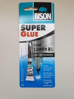 Vteřinové lepidlo BISON SUPER CONTROL 3g