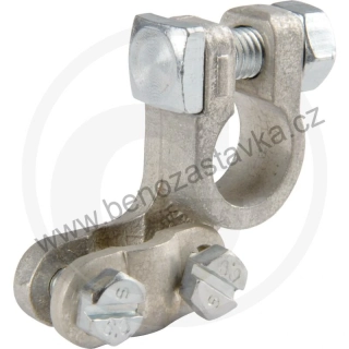 Profi koncová svorka baterie POL - / Pocínovaná