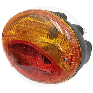 Zadní světlo oválné