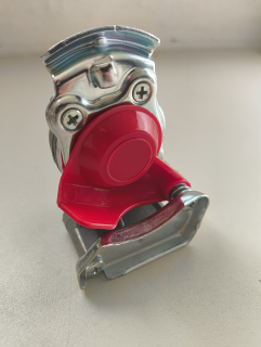 Hlava spojky - tahač, návěs / M22x1,5 červená, zásobování vedení